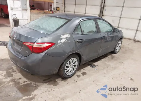 2018 Toyota Corolla Le из США, поврежденный, VIN 2T1BURHE1JC988463